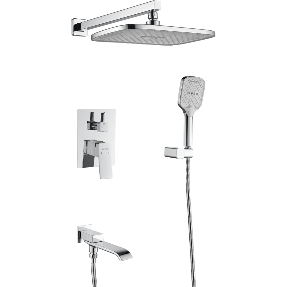 Изображение товара Встроенная душевая система с каскадным изливом SHEVANIK S4035