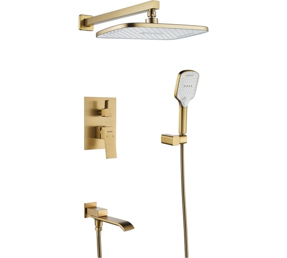 Изображение товара Встроенная душевая система с каскадным изливом SHEVANIK S4035G