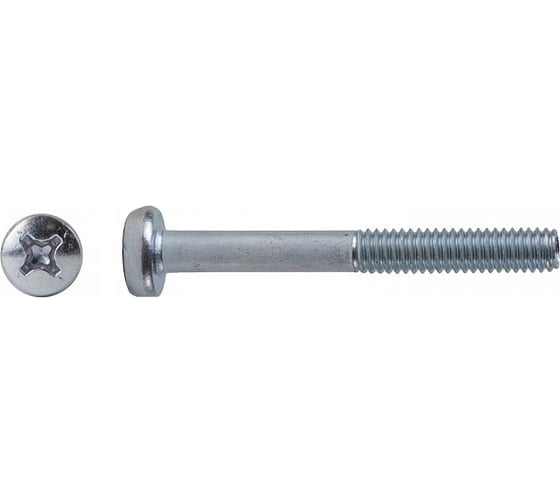 Изображение товара Винт ООО ПКФ Сварком ПКГ 6x60 оц. DIN 7985 непол.резьба 50шт) k00009065