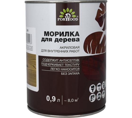 Изображение товара Морилка Forwood ВД-АК 21 дуб 0,9 л 145399