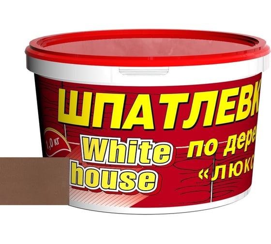 Изображение товара Шпатлевка White House по дереву (махагон; 1 кг) 12862