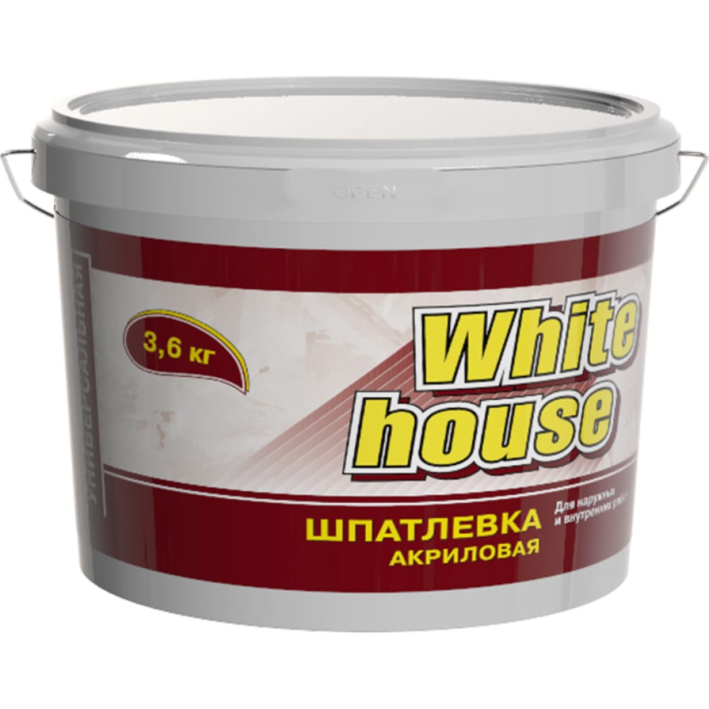 универсальная шпатлевка для наружных и внутренних работ white house Универсальная шпатлевка для наружных и внутренних работ White House