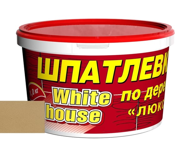 Изображение товара Шпатлевка White House по дереву (лиственница; 1 кг) 12861