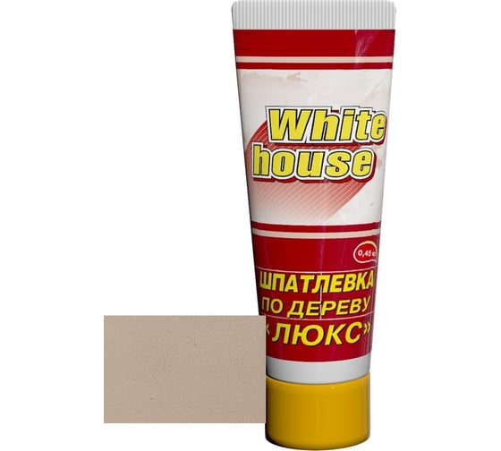 Изображение товара Шпатлевка White House по дереву (береза; 0.45 кг) 12851