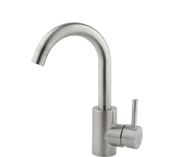 Изображение товара Смеситель для умывальника одноручковый AQUEDUC 345333 нерж. сталь /20 ЭК000145333