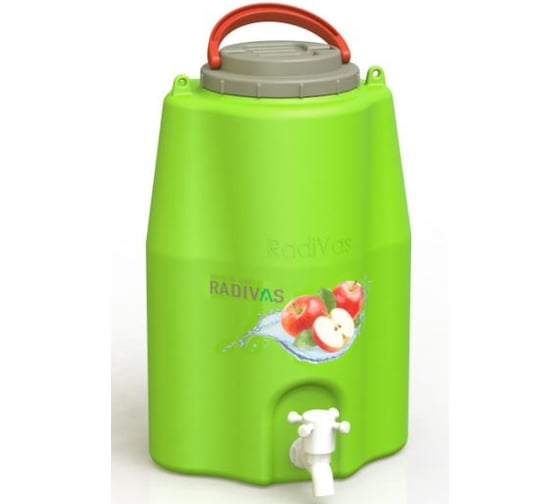 Изображение товара Рукомойник с ручкой для переноски Radivas зеленый G1-2-001