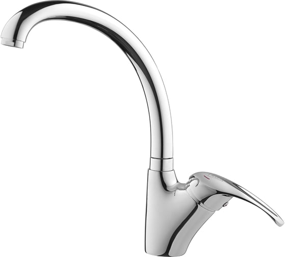 Изображение товара Смеситель для кухни одноручковый AQUEDUC 346147 высокий излив, цинк /10 ЭК000146147