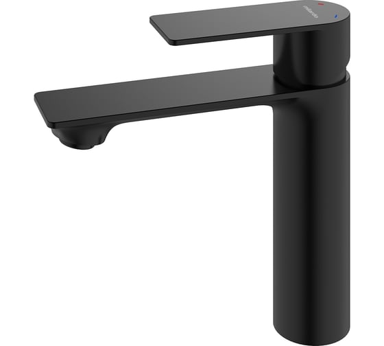 Изображение товара Смеситель для умывальника Milardo чёрный матовый, Maze, MAZBL00M01