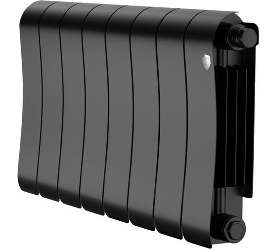 Изображение товара Радиатор биметаллический ROYAL THERMO Infinity 300 Noir Sable VR80 - 8 секций НС-1696346