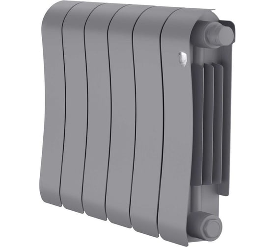 Изображение товара Радиатор биметаллический ROYAL THERMO Infinity 300 Silver Satin VR80 - 6 секций НС-1696353