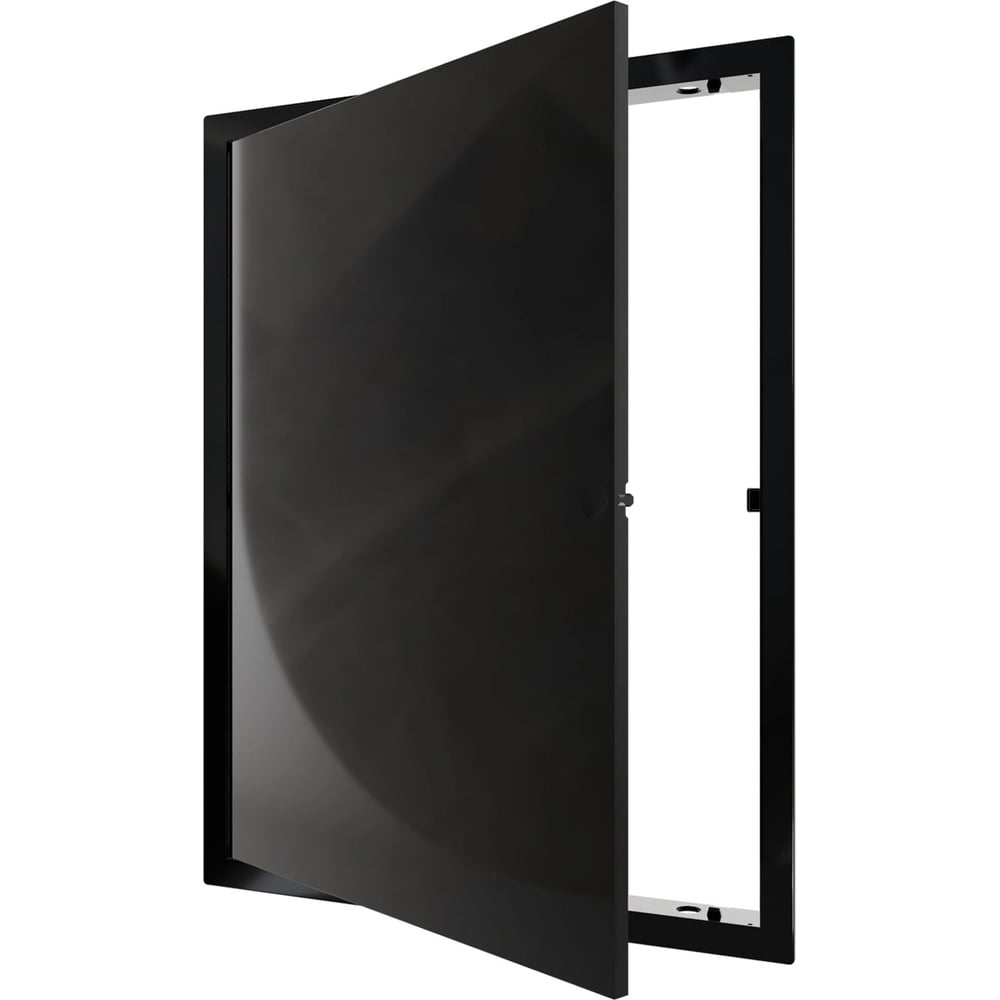 Изображение товара Люк ревизионный EVECS LN фланец 300x400 нажимной 327x427 пластик Black L3040N black Изображение товара Люк ревизионный EVECS LN фланец 300x400 нажимной 327x427 пластик Black L3040N black