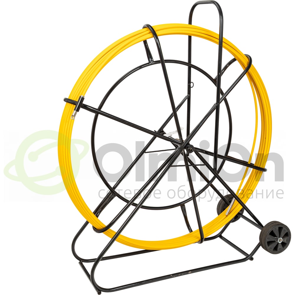 Изображение товара Протяжка для кабеля мини OlmiOn УЗК 11 мм 300 м на тележке желтая