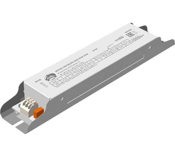 Изображение товара LED-драйвер Argos ИПС50-390ТД_240-390I. 50-140U_ IP20 0100-3855 6627457