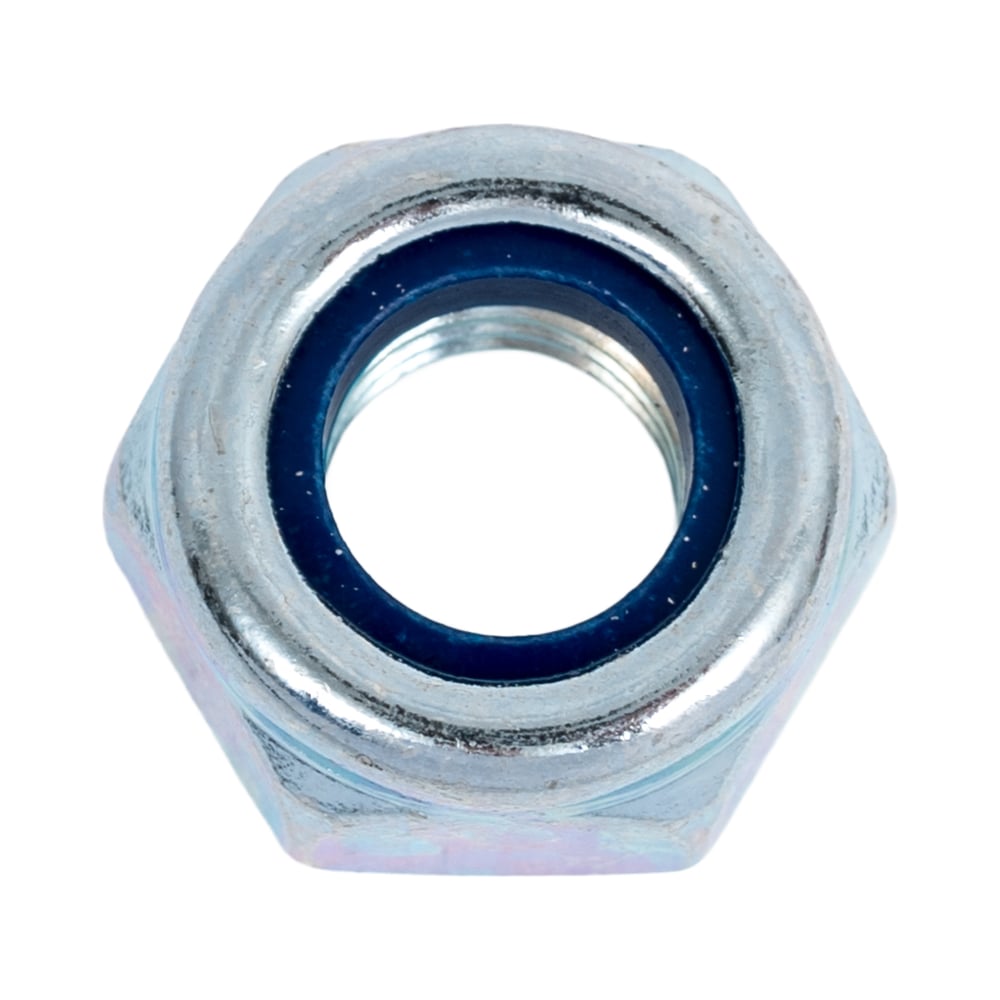 Изображение товара Гайка самоконтрящаяся М10 DIN 985 сталь цинк фасовка 30 шт
