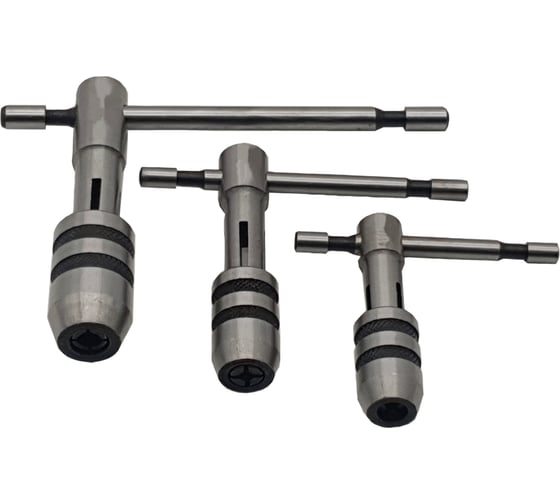 Изображение товара Комплект универсальных ручных патронов для метчиков ТЕХНОРЕАЛ AGTTW-3S