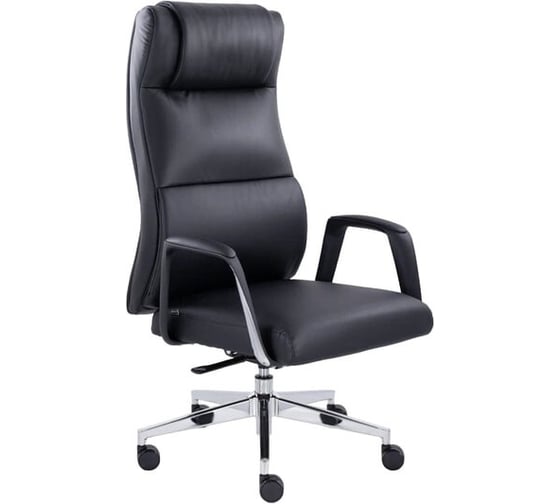 Изображение товара Кресло UTFC Канзас М-111 пластик/хром черный ПУ-00033569