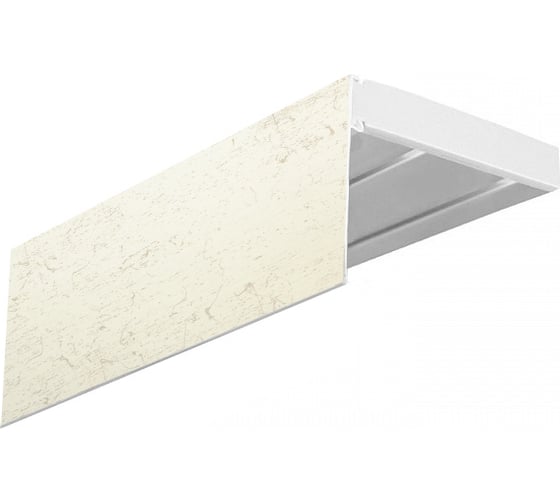 Изображение товара Двухрядный карниз Эскар ЭКОНОМ+ Кракэ в сборе 2.6 м 354430260