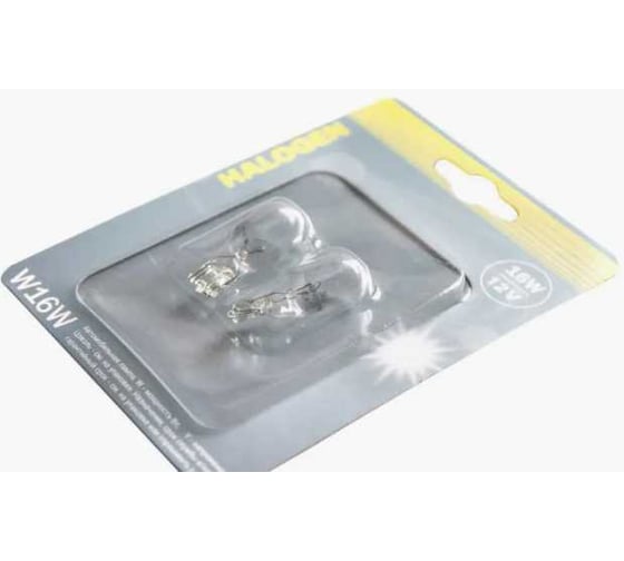 Изображение товара Лампа Ganz W16W T15 12V 16W W2.1x9.5d блистер 2 шт GIP06094