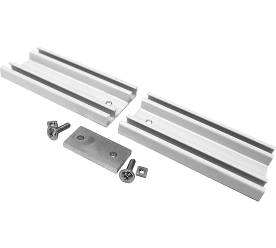 Изображение товара Алюминиевый двухполосный карниз Эскар Katal 7 в сборе, составной, 2.8 м 242471280