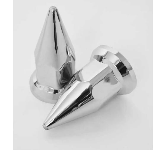 Изображение товара Колпачки на колесные болты/гайки AIRLINE 32 мм, пики, хром, 20 шт AWBN48