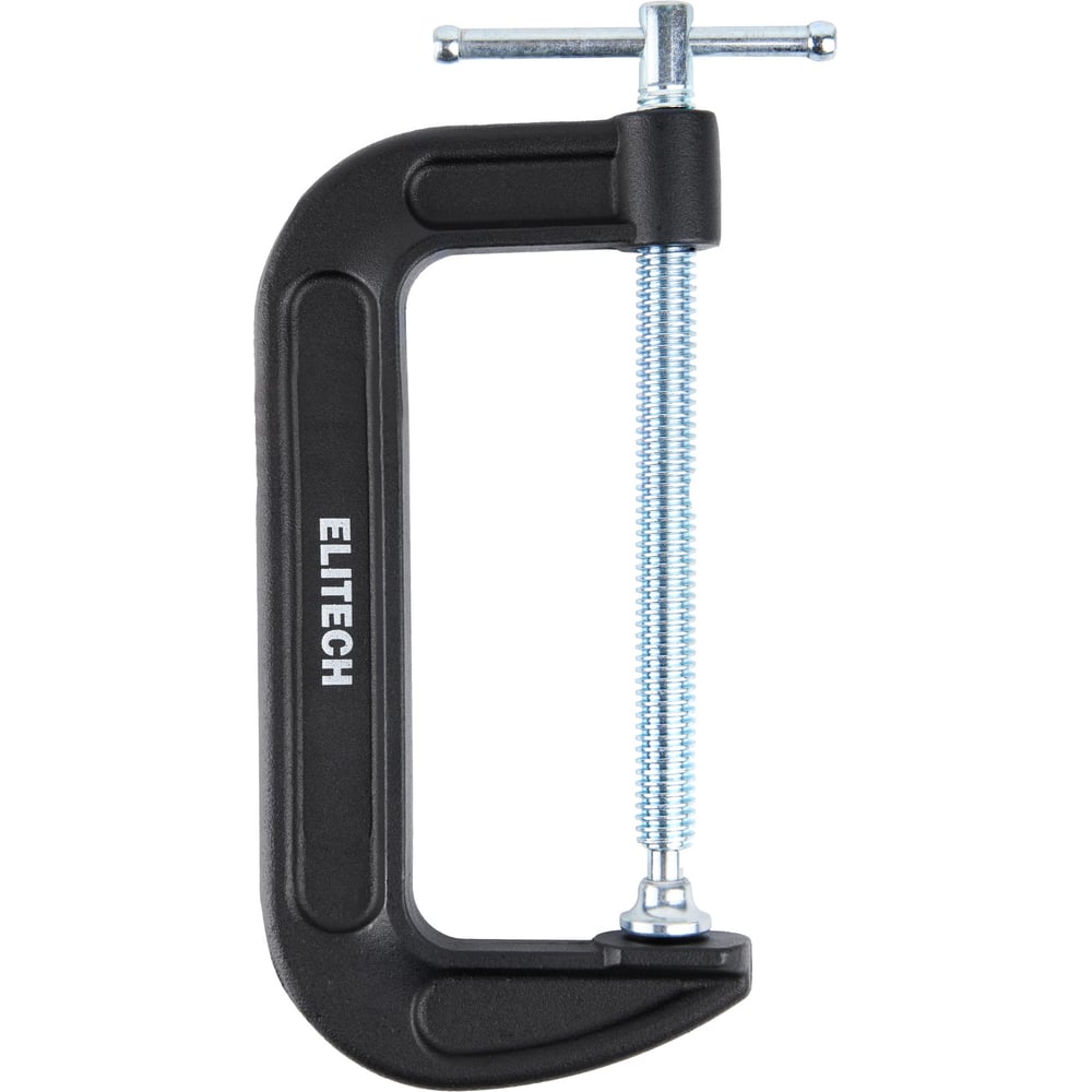 Изображение товара Струбцина Elitech G 120x150, 1000 кг, бытовой инструмент для дерева