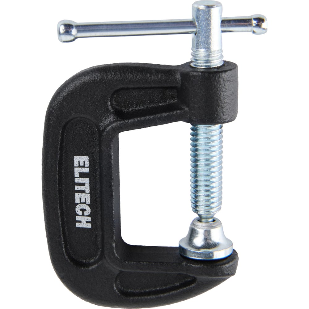 Изображение товара Струбцина Elitech тип G 45х25, 2000 Н, для бытового использования