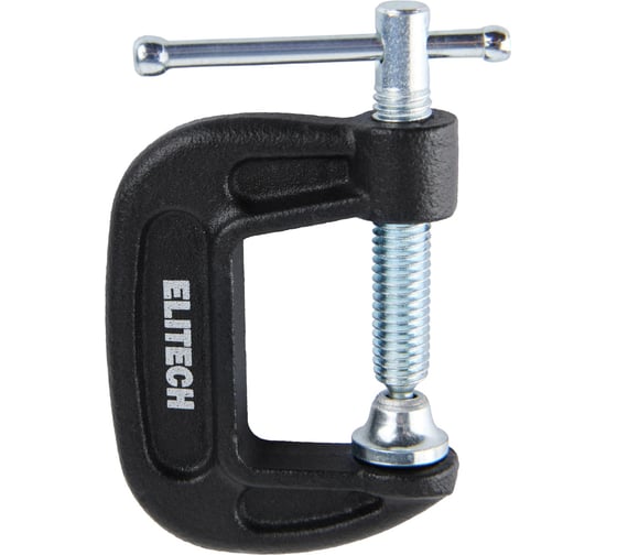 Изображение товара Струбцина Elitech тип G 45х25, 200кг, 513101 207218