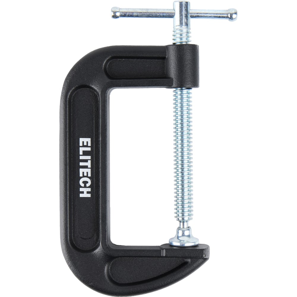 Изображение товара Струбцина Elitech G 95х116 металловая для дерева, винтовой зажим