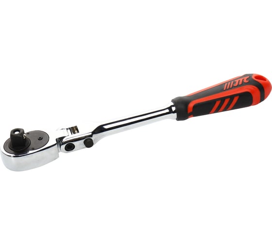 Изображение товара Трещотка JTC 1/2 72 зуба шарнирная с резиновой рукояткой, длина 278мм -7324A JTC-7324A