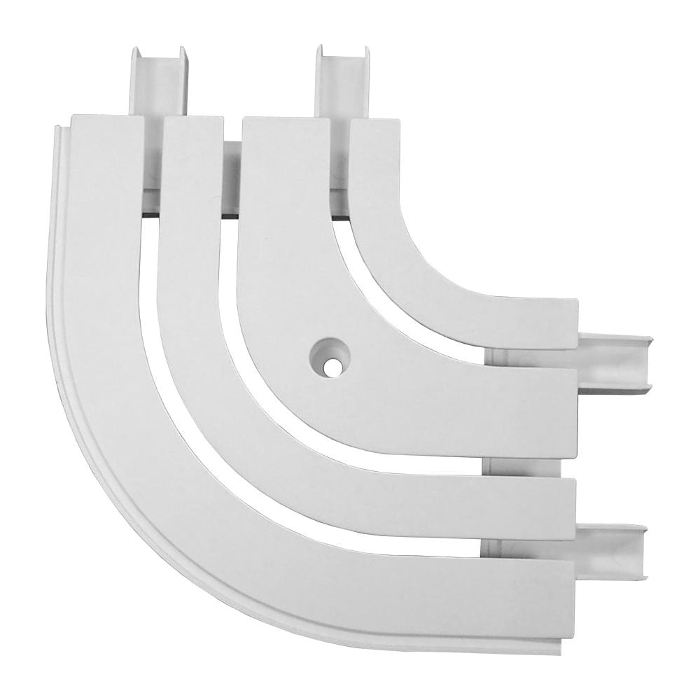 Наружное закругление для трехрядной шины Эскар фурнитура для шины потолочной трехрядной эскар