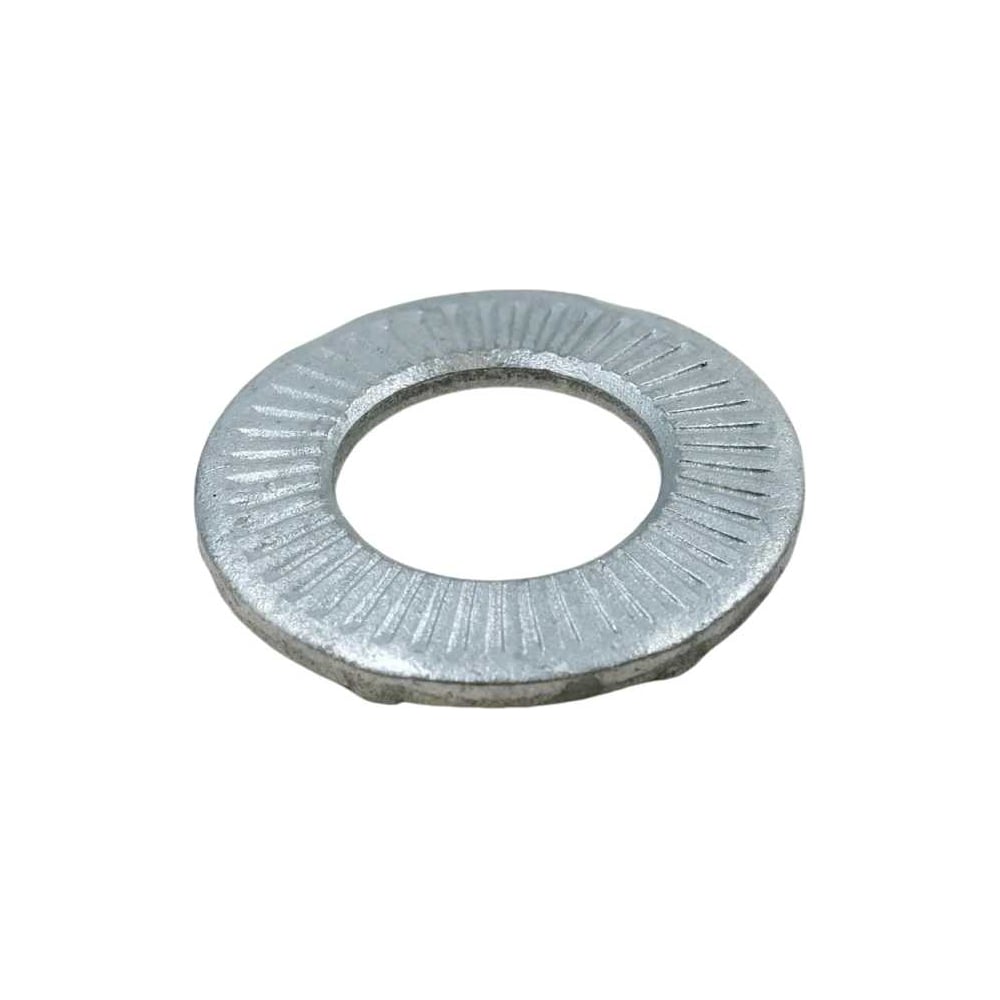 Изображение товара Шайба Море-Метизов контактная рифленая с зубцами М4 цинк-ламельное 1000 шт.