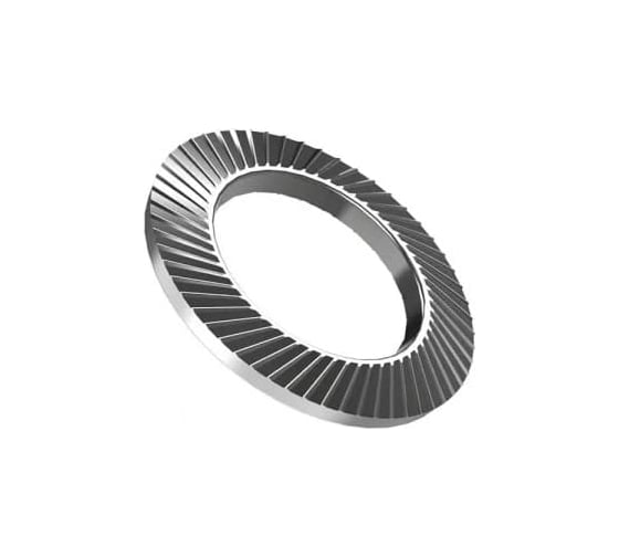 Изображение товара Шайба Море-Метизов стопорная Schnorr М10 тип VS (88121) цинк, 50 шт. SHAYSTCVSМ1050M