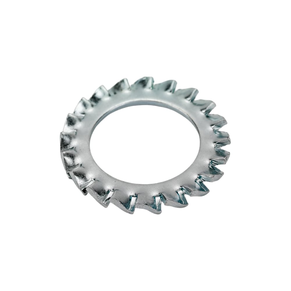 Изображение товара Шайба Море-Метизов зубчатая DIN 6798 A M5 цинк 1000 шт.