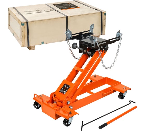 Изображение товара Домкрат подкатной трансмиссионный Airline 1 т, 175-700 мм AJ15FI600