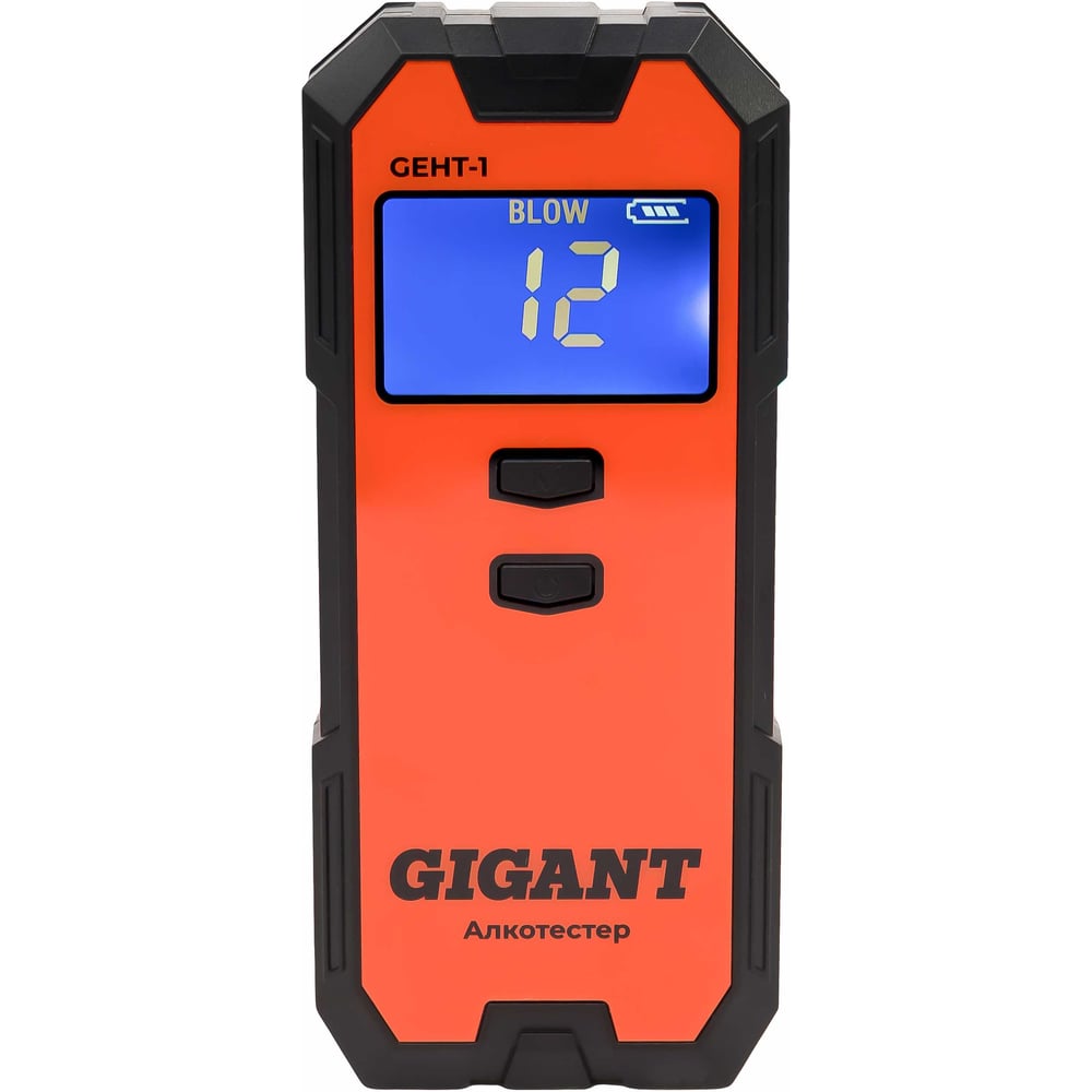 Изображение товара Электрохимический алкотестер Gigant GEHT-1 с многоразовым мундштуком