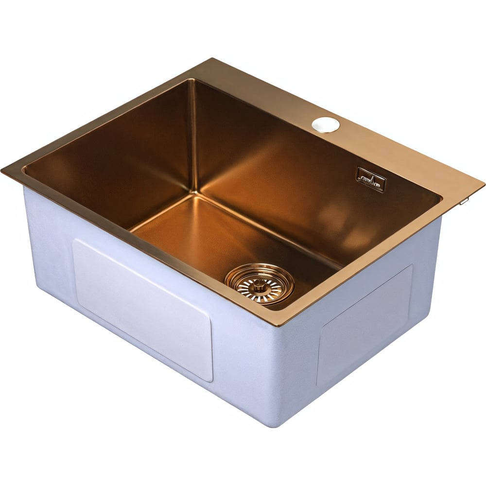 Изображение товара Настольная кухонная мойка MIXLINE PRO бронза 60x50 см с сифоном