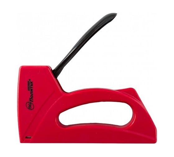 Изображение товара Степлер мебельный пластиковый Политех (скобы 4-10мм) Quality 2915020