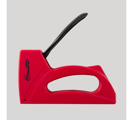 Изображение товара Степлер мебельный пластиковый Политех (скобы 4-10мм) Quality 2915020