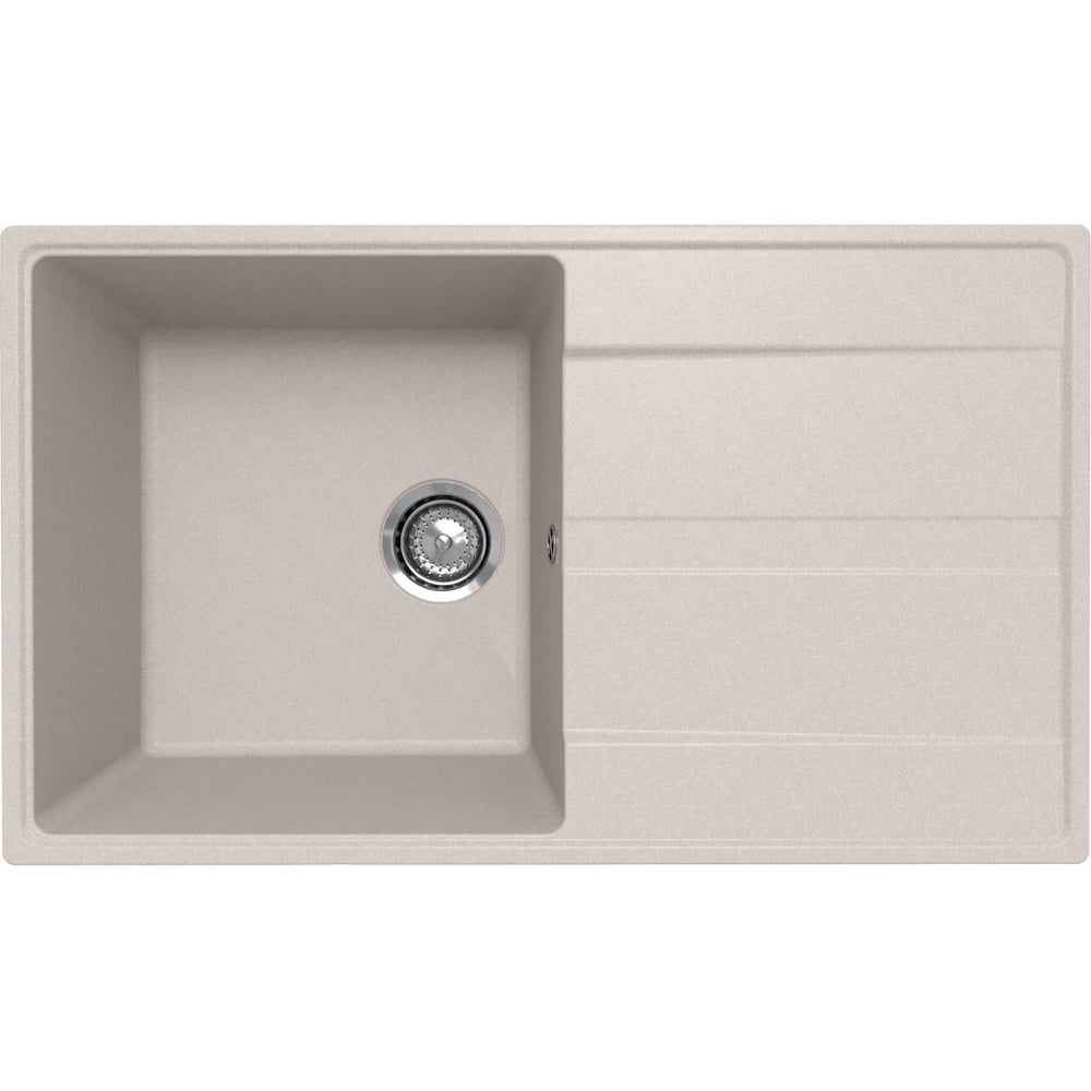 Изображение товара Мойка кухонная ULGRAN Quartz Prima 850-10, песочный цвет, врезная, кварцевый композит