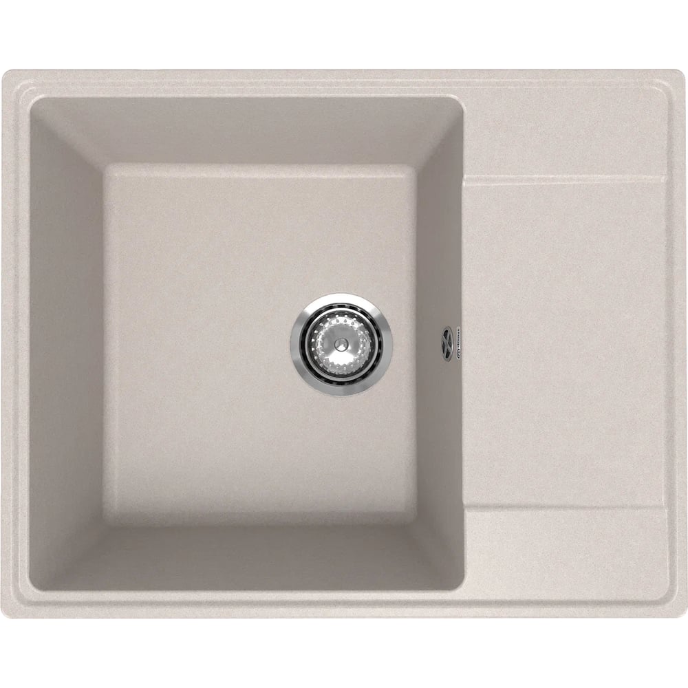 Изображение товара Мойка ULGRAN Quartzпесок Prima 605-10 врезная прямоугольная песочного цвета