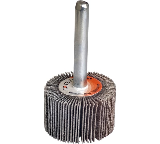 Изображение товара Лепестковая шлифовальная щетка Toyev SZM на шпинделе AOx 30x10x6 P120 (5шт/упак) Оксид Алюминия 101046