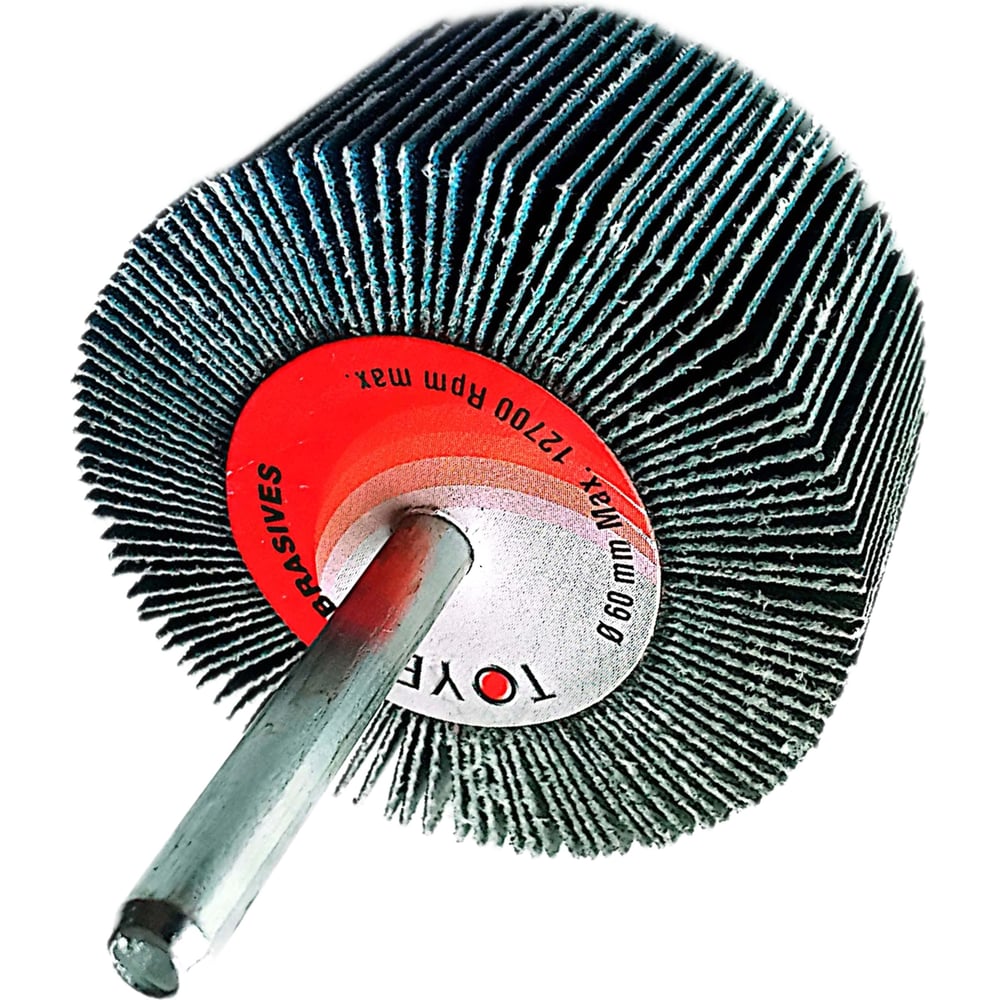 Изображение товара Лепестковая шлифовальная щетка Toyev SZM Zc 60x30x6 P120, 2 шт/уп Изображение товара Лепестковая шлифовальная щетка Toyev SZM Zc 60x30x6 P120, 2 шт/уп