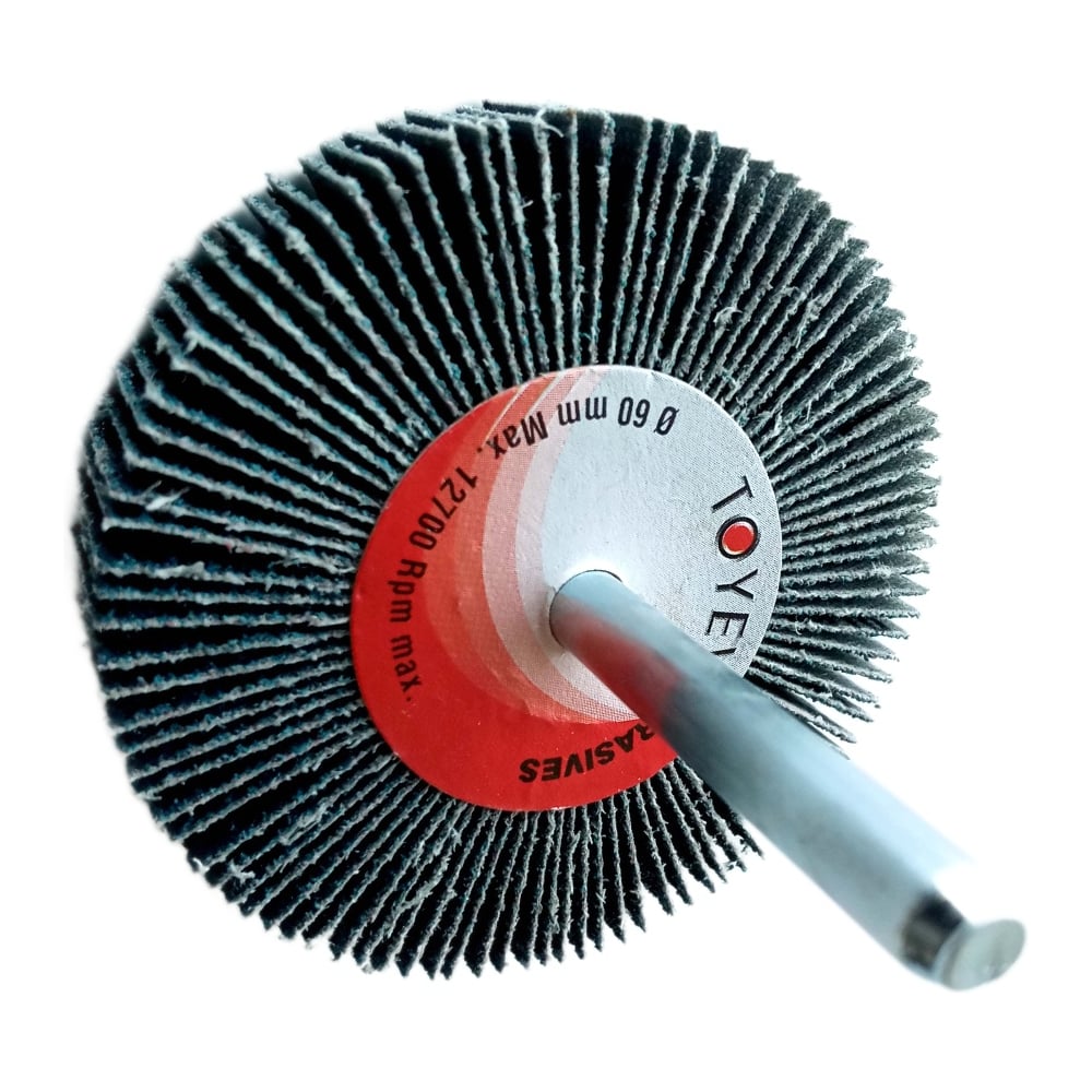 Изображение товара Лепестковая щетка Toyev SZM 60x15x6 Р60 цирконий