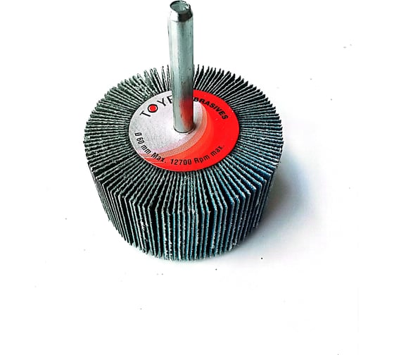 Изображение товара Лепестковая шлифовальная щетка Toyev SZM на шпинделе Zc 60x30x6 P40 (2шт/упак) Цирконий 101065
