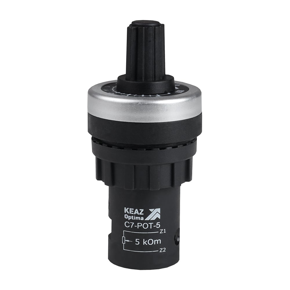 Изображение товара Потенциометр КЭАЗ OptiSignal Compact D22 C7-POT-5 5 кОм IP20