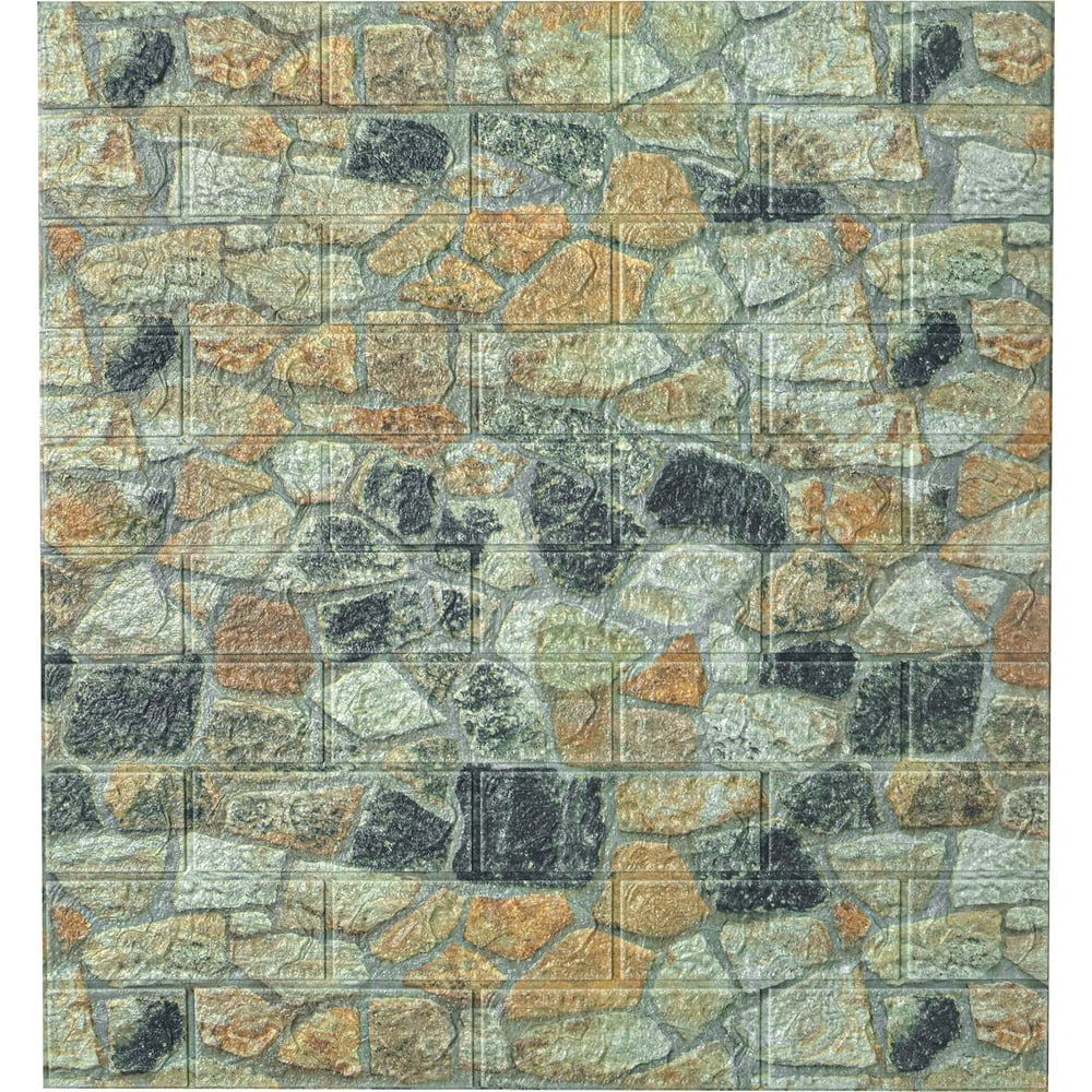 Изображение товара Комплект 3D панелей для стен LAKO DECOR МЕГА 20 шт Каменная кладка 70x77 см