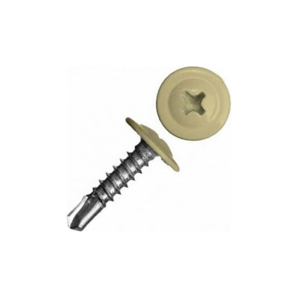 Изображение товара Саморез ООО ПКФ Сварком п/ш 4,2x16 сверло RAL1014 слоновая кость (уп 300шт)