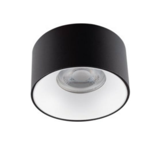Изображение товара Встраиваемый светильник KANLUX MINI RITI черный GU10 B/W/ 27577