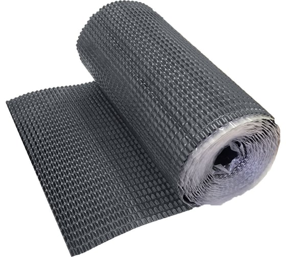 Изображение товара Лента для примыкания гофрированная алюминиевая Grand Line Optima серая, 280 мм, 5 м, 459745