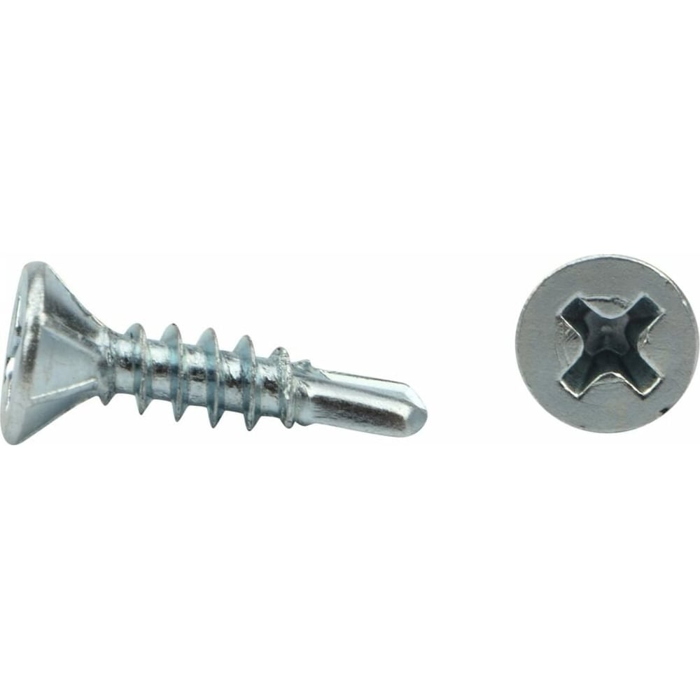 Изображение товара Саморез оконный ООО ПКФ Сварком 3,9x19 мм 300 шт оцинкованный потайная головка